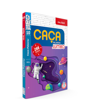 LIVRO COQUETEL CAÇA JUMBO NÍVEL FÁCIL ED 10