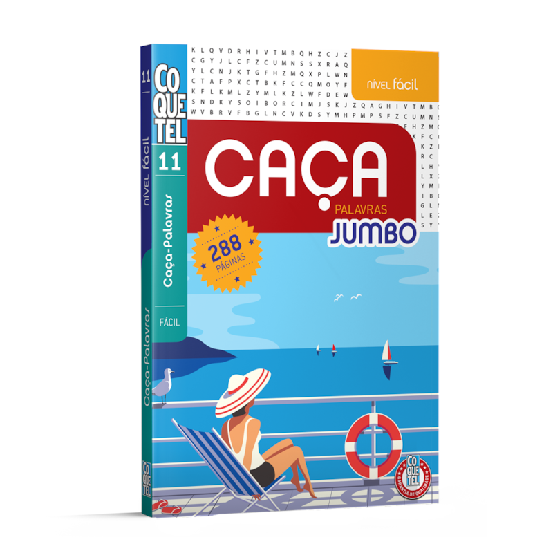 LIVRO COQUETEL CAÇA JUMBO NÍVEL FÁCIL ED 11