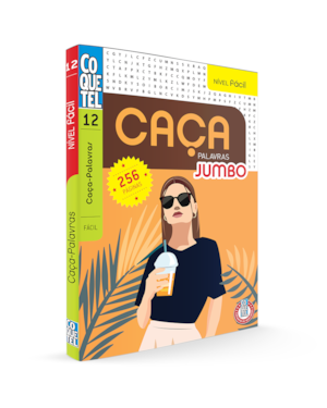 LIVRO COQUETEL CAÇA JUMBO NÍVEL FÁCIL ED 12