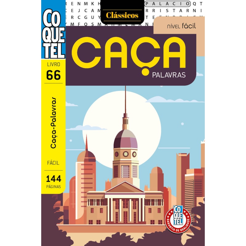 Livro Coquetel Caça-Palavra 66