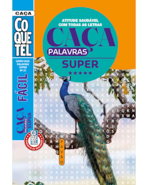 Livro Coquetel Caça-Palavra Super 23