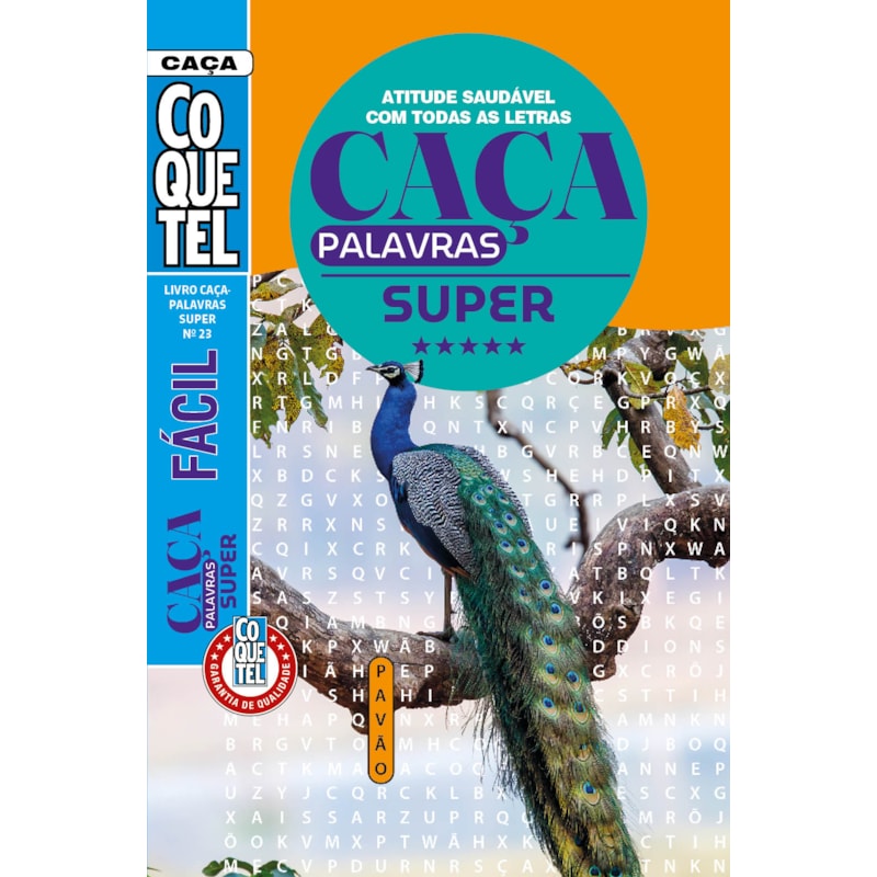 Livro Coquetel Caça-Palavra Super 23