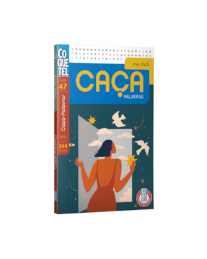 LIVRO COQUETEL CAÇA-PALAVRAS 47
