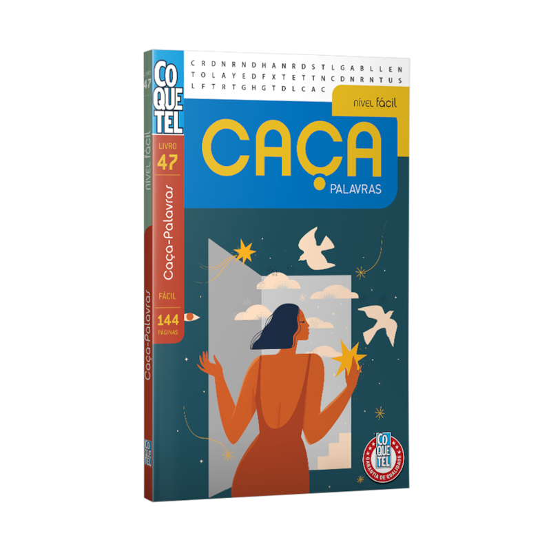 LIVRO COQUETEL CAÇA-PALAVRAS 47