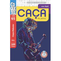 LIVRO COQUETEL CAÇA-PALAVRAS 65: NÍVEL FÁCIL