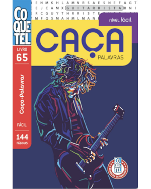 Livro coquetel caça-palavras 65: nível fácil