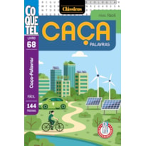 LIVRO COQUETEL CAÇA-PALAVRAS 68: NÍVEL FÁCIL