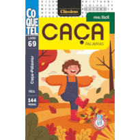 LIVRO COQUETEL CAÇA-PALAVRAS 69: NÍVEL FÁCIL