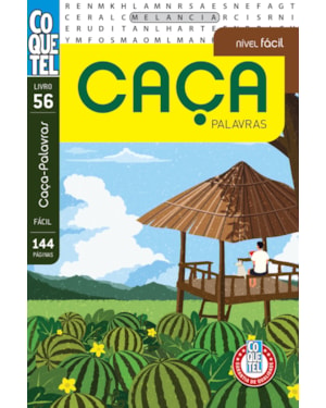 LIVRO COQUETEL CAÇA-PALAVRAS ED 56