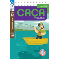 LIVRO COQUETEL CAÇA PALAVRAS NÍVEL FÁCIL ED 53