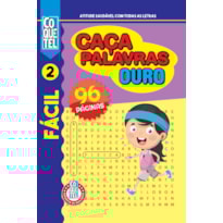 LIVRO COQUETEL CAÇA-PALAVRAS OURO 2