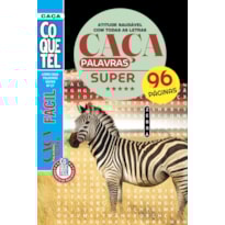 LIVRO COQUETEL CAÇA-PALAVRAS SUPER 17