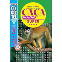 LIVRO COQUETEL CAÇA-PALAVRAS SUPER 22: ATITUDE SAUDÁVEL COM TODAS AS LETRAS