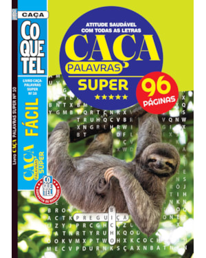 LIVRO COQUETEL CAÇA PALAVRAS SUPER ED 10