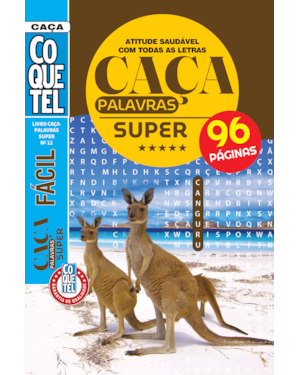 LIVRO COQUETEL CAÇA PALAVRAS SUPER ED 11