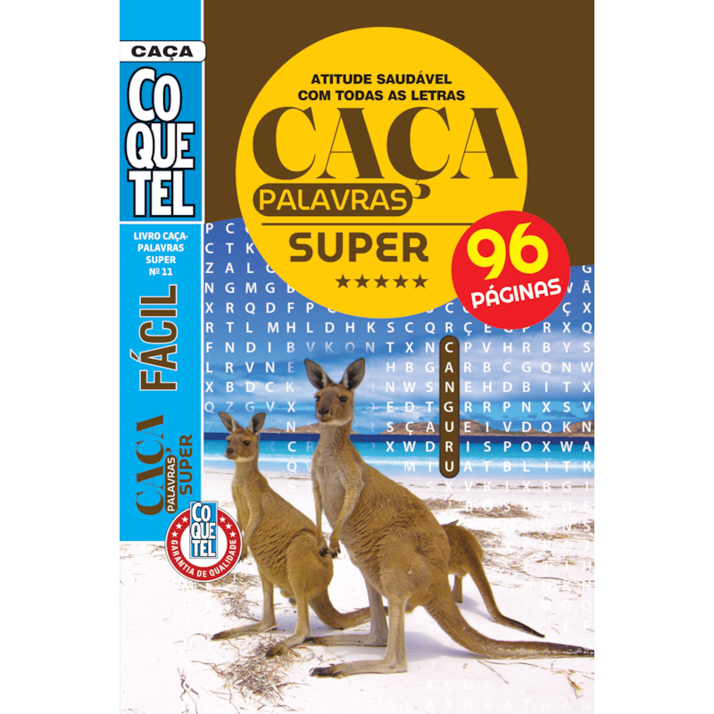 LIVRO COQUETEL CAÇA PALAVRAS SUPER ED 11
