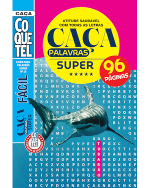 LIVRO COQUETEL CAÇA PALAVRAS SUPER ED 13