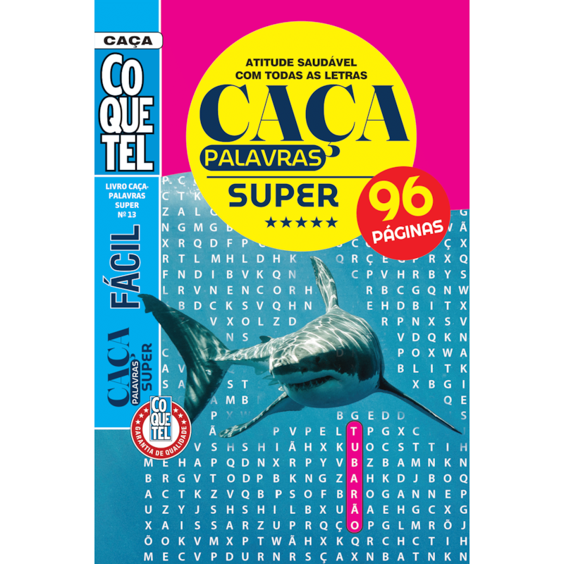LIVRO COQUETEL CAÇA PALAVRAS SUPER ED 13