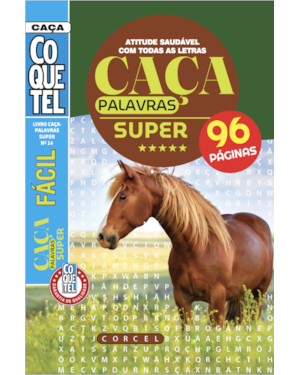 LIVRO COQUETEL CAÇA PALAVRAS SUPER ED 14