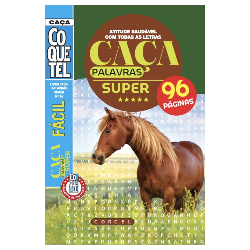 LIVRO COQUETEL CAÇA PALAVRAS SUPER ED 14