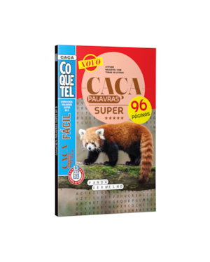 LIVRO COQUETEL CAÇA PALAVRAS SUPER NÍVEL FÁCIL ED 09