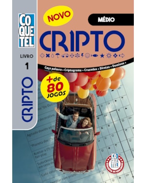 LIVRO COQUETEL CRIPTOGRAMA 1