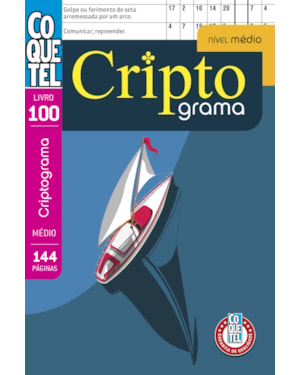 LIVRO COQUETEL CRIPTOGRAMA 100
