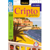 Livro coquetel criptograma 110: nível médio