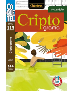 LIVRO COQUETEL CRIPTOGRAMA 113 S/P