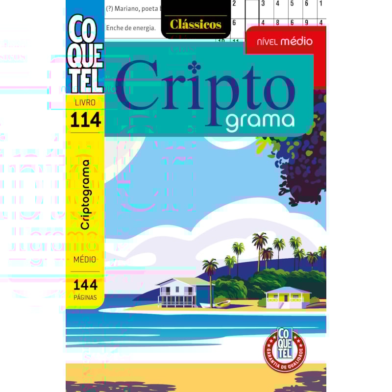 Livro Coquetel Criptograma 114