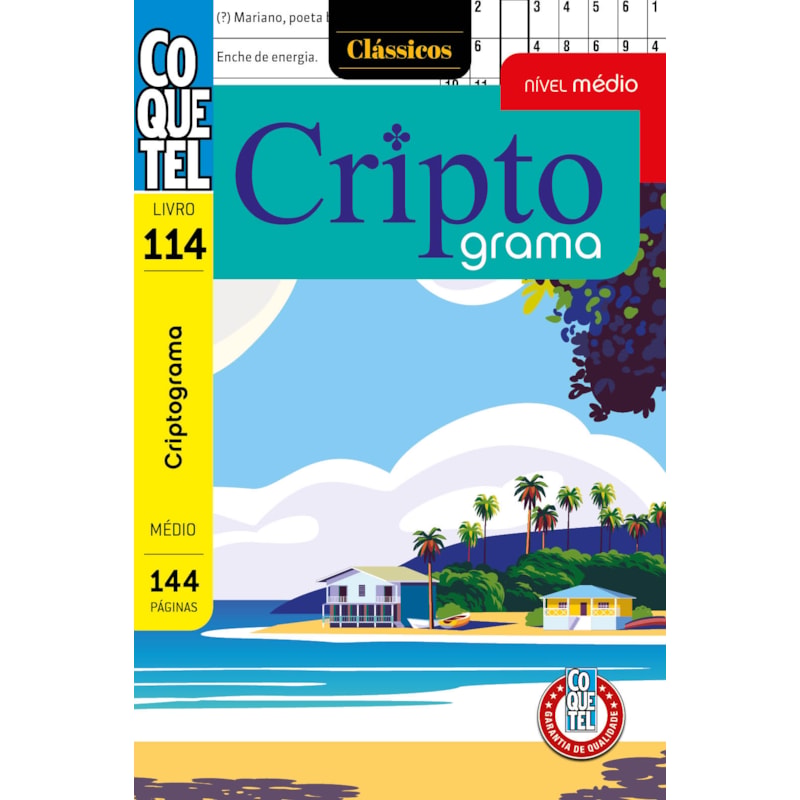 LIVRO COQUETEL CRIPTOGRAMA 114