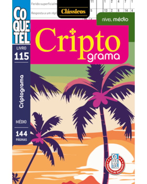 LIVRO COQUETEL CRIPTOGRAMA 115