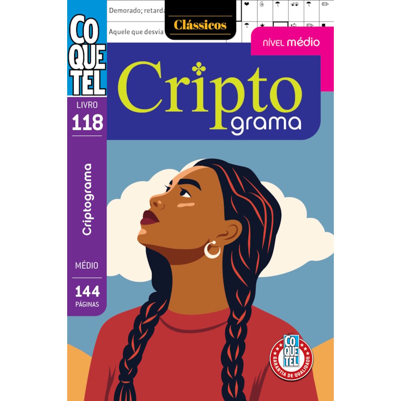 LIVRO COQUETEL CRIPTOGRAMA 118