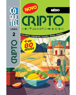 LIVRO COQUETEL CRIPTOGRAMA 2
