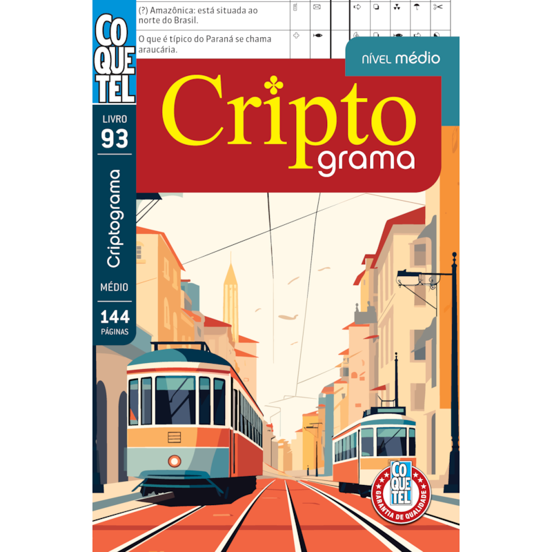 LIVRO COQUETEL CRIPTOGRAMA 93