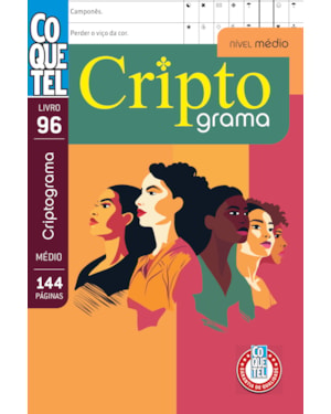 LIVRO COQUETEL CRIPTOGRAMA 96