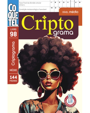 LIVRO COQUETEL CRIPTOGRAMA 98