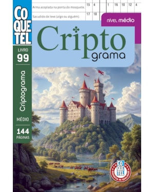 LIVRO COQUETEL CRIPTOGRAMA 99