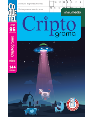 LIVRO COQUETEL CRIPTOGRAMA ED 86
