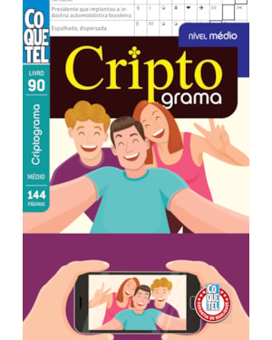 LIVRO COQUETEL CRIPTOGRAMA ED 90