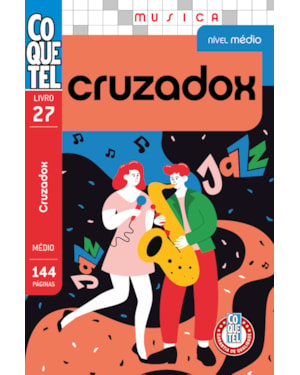 LIVRO COQUETEL CRUZADOX 27: NÍVEL MÉDIO