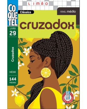 Livro coquetel cruzadox 29: nível médio