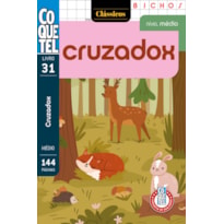 LIVRO COQUETEL CRUZADOX 31: NÍVEL MÉDIO
