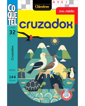 LIVRO COQUETEL CRUZADOX 32: NÍVEL MÉDIO