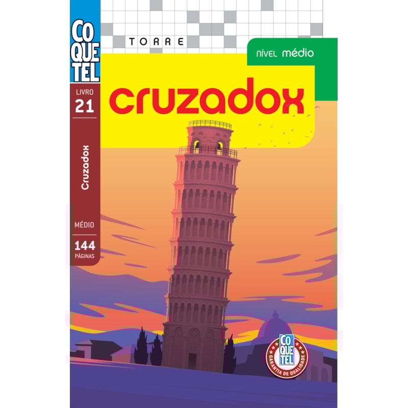 LIVRO COQUETEL CRUZADOX NÍVEL MÉDIO ED 21