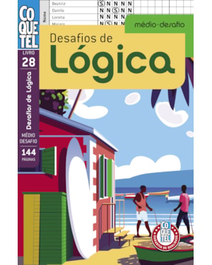 LIVRO COQUETEL DESAFIOS DE LÓGICA 28