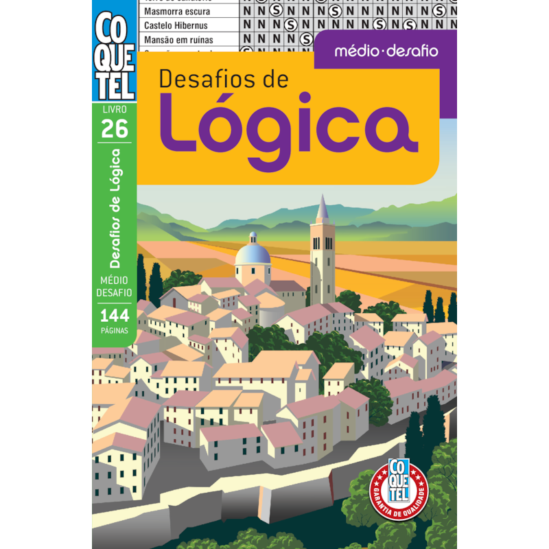 LIVRO COQUETEL DESAFIOS DE LÓGICA ED 26