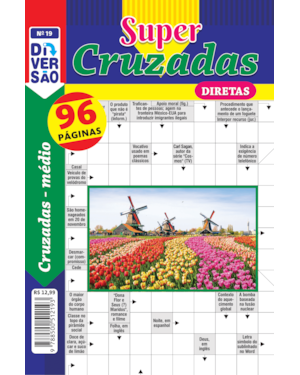 LIVRO COQUETEL DIVERSÃO SUPER CRUZADAS DIRETAS ED 19