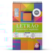 LIVRO COQUETEL ESPIRAL LETRÃO VOL. 14: NÍVEL MÉDIO: MANTENHA SEU CÉREBRO ATIVO COM O DESAFIO DEFINITIVO EM PALAVRAS!