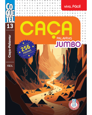 LIVRO COQUETEL JUMBO CAÇA ED 13